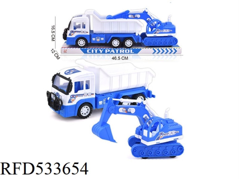 INERTIAL POLICE ENGINEERING VEHICLE COMBINATION