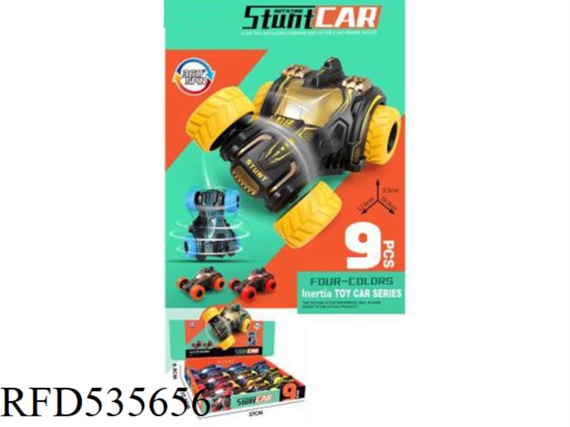 INERTIAL STUNT CAR 9PCS