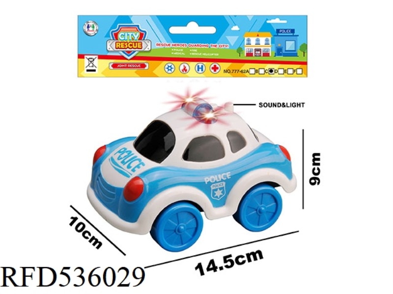 CARTOON/INERTIAL POLICE CAR(INCLUDE)