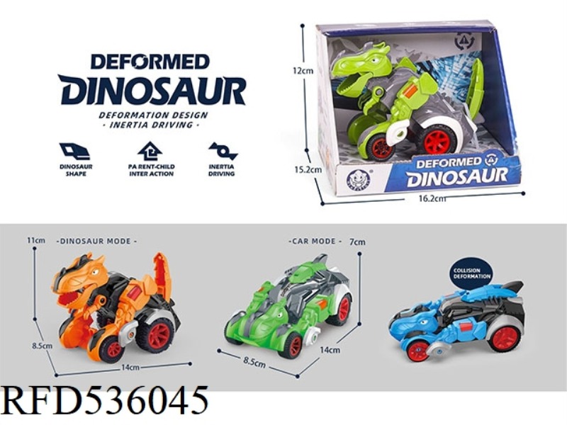 COLLISION DEFORMATION INERTIA TYRANNOSAURUS REX