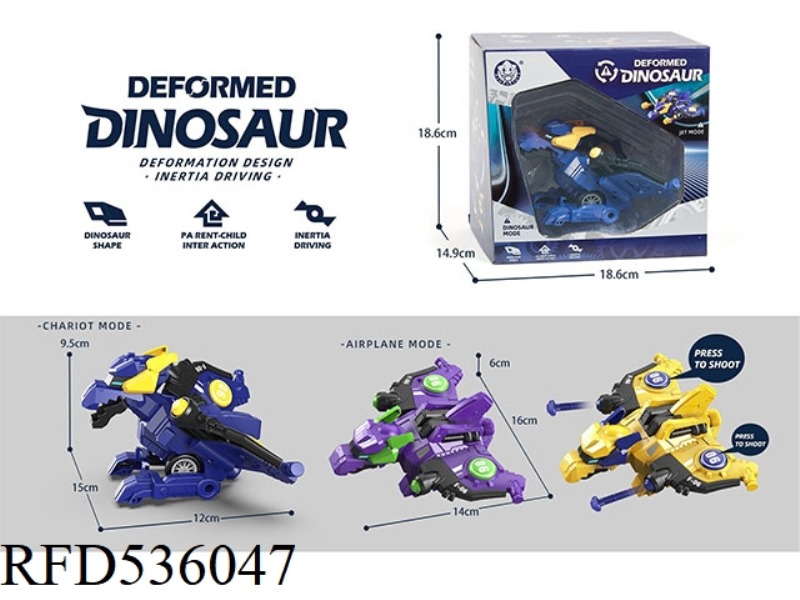 COLLISION DEFORMATION INERTIA PTEROSAUR
