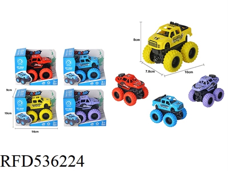 THE SOLID COLOR SHEET ONLY SHOWS INERTIA FOUR-WHEEL DRIVE CARS.
