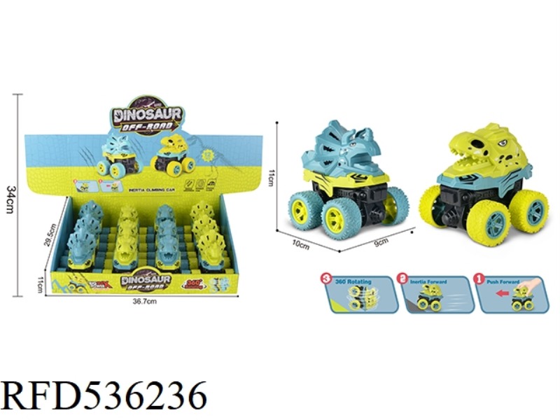 12 INERTIAL FOUR-WHEEL DRIVE DINOSAURS