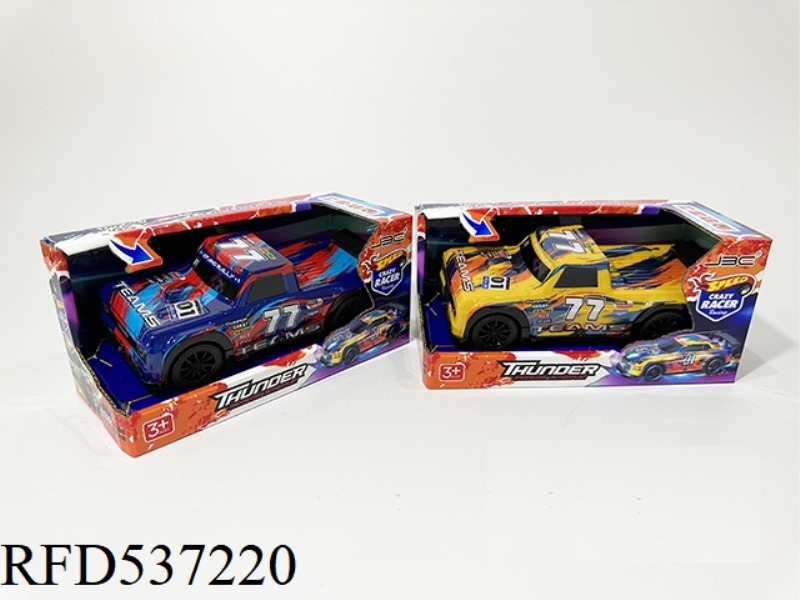 1:20 INERTIA TRANSPARENT CAR (WITH LIGHTS AND MUSIC)