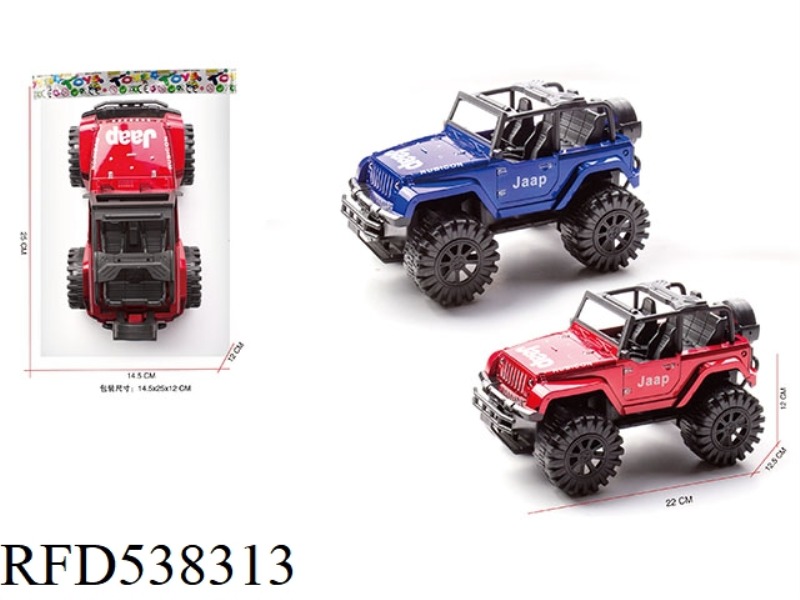 1:18 JEEP INERTIAL SIMULATION CAR