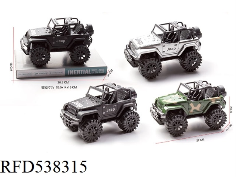 1:18 JEEP INERTIAL SIMULATION CAR