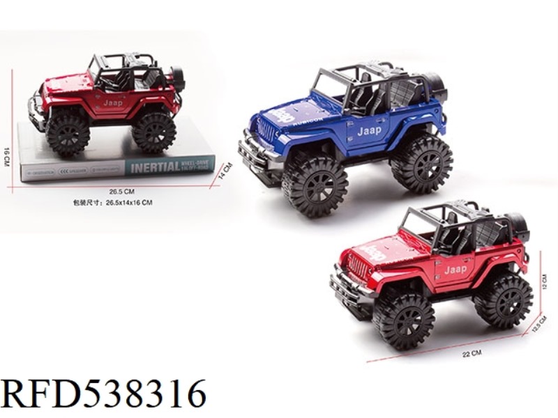 1:18 JEEP INERTIAL SIMULATION CAR