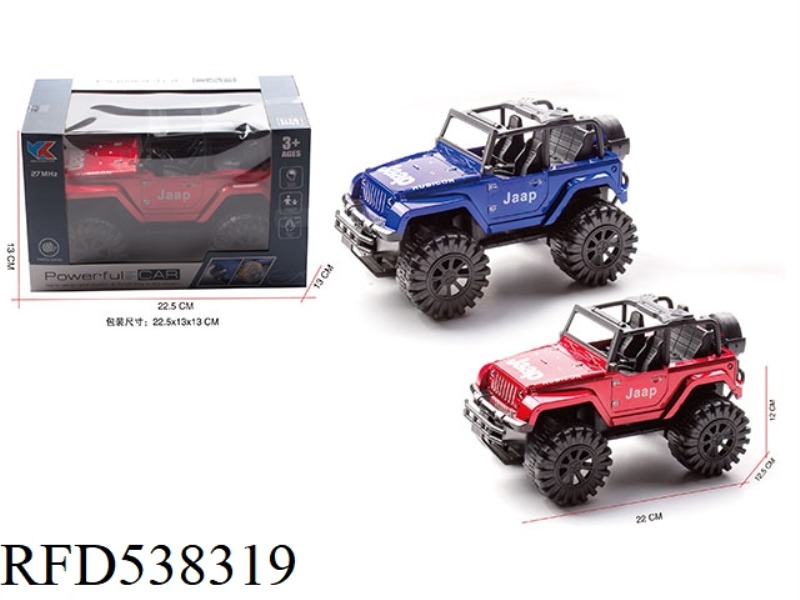 1:18 JEEP INERTIAL SIMULATION CAR