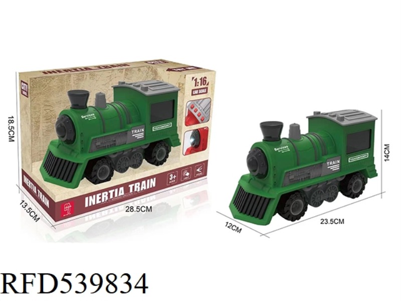 1:16 INERTIAL SIMULATION TRAIN WITH LIGHT AND SOUND