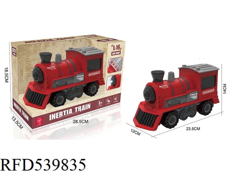 1:16 INERTIAL SIMULATION TRAIN WITH LIGHT AND SOUND