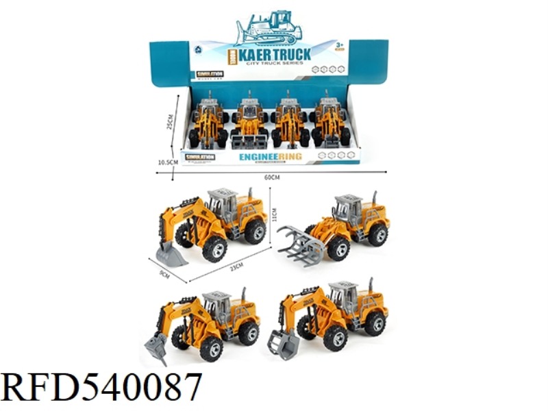 INERTIAL ENGINEERING VEHICLE 4PCS