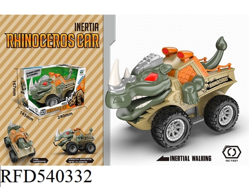 INERTIAL MECHANICAL RHINO CAR (DRIVE)