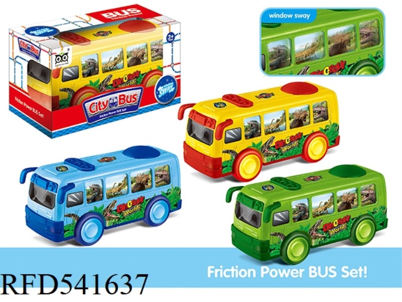 ABS BUS DINOSAUR INERTIA CAR