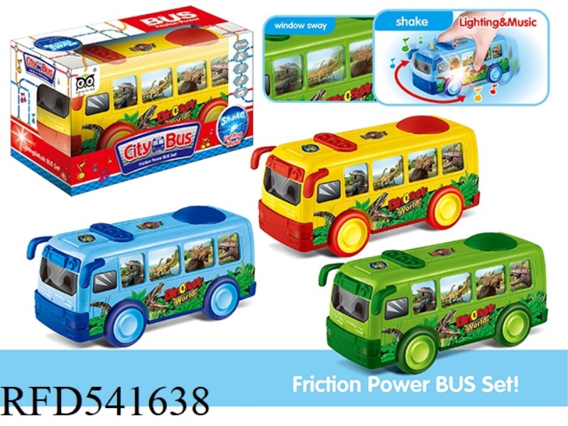 ABS BUS DINOSAUR INERTIA CAR