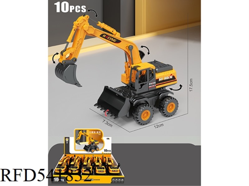 ENGINEERING VEHICLE SERIES 10PCS