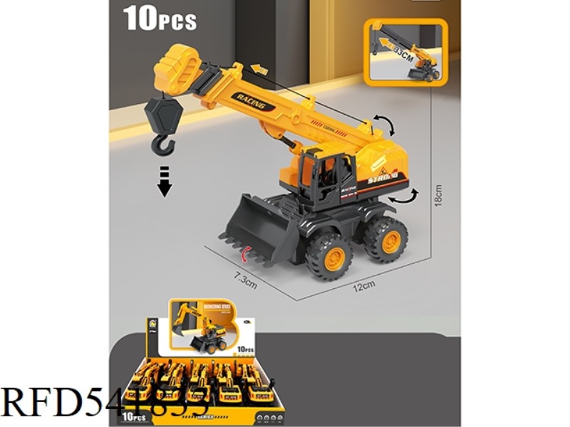 ENGINEERING VEHICLE SERIES 10PCS