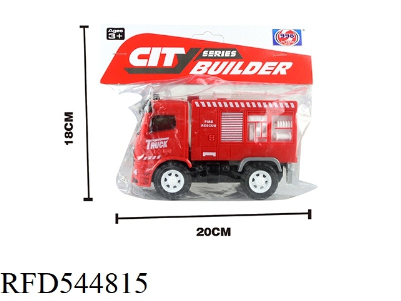 3D LIGHTING INERTIAL MUSIC ENGINEERING VEHICLE - FIRE TRUCK