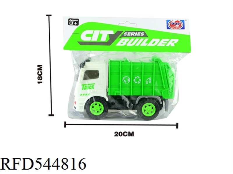 3D LIGHTING INERTIAL MUSIC ENGINEERING CAR - SANITATION CAR