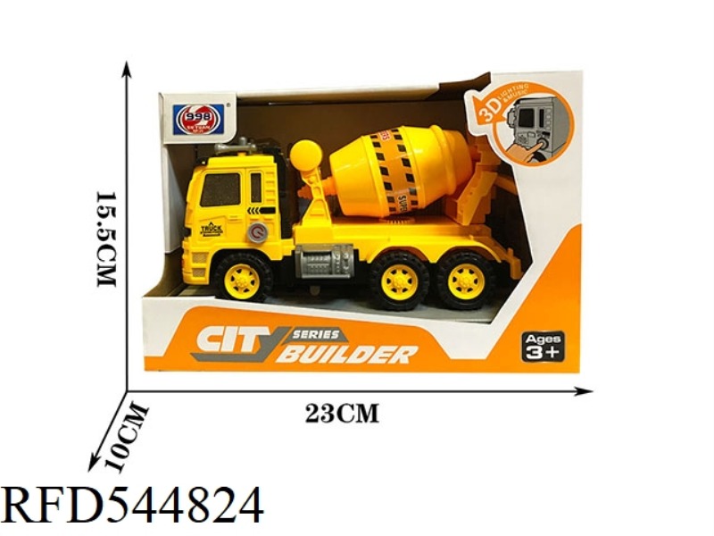3D LIGHTING INERTIAL MUSIC ENGINEERING TRUCK - MIXING TRUCK