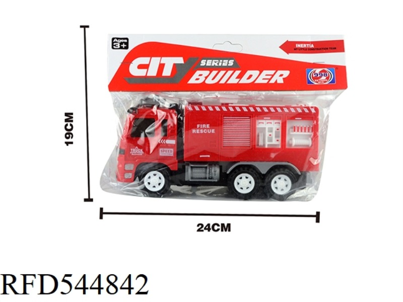 3D LIGHTING INERTIAL MUSIC ENGINEERING VEHICLE - FIRE TRUCK