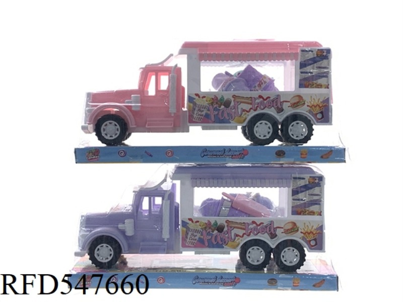 PLAY HOUSE INERTIA CANDY TRUCK (PINK. LIGHT BLUE 2)