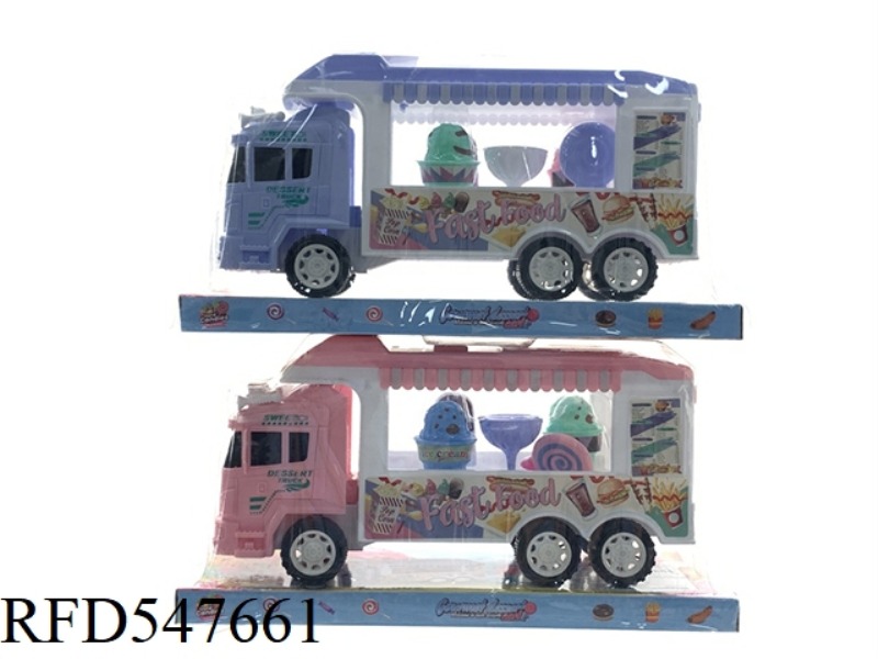 PLAY HOUSE INERTIA CANDY TRUCK (PINK. LIGHT BLUE 2)