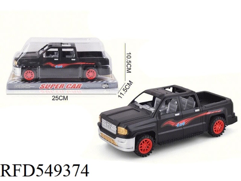 PICKUP TRUCK INERTIA CAR 3 COLOR MIXED