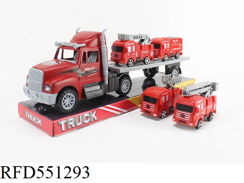 INERTIA TRACTOR LOADED REBOUND FIRE TRUCK