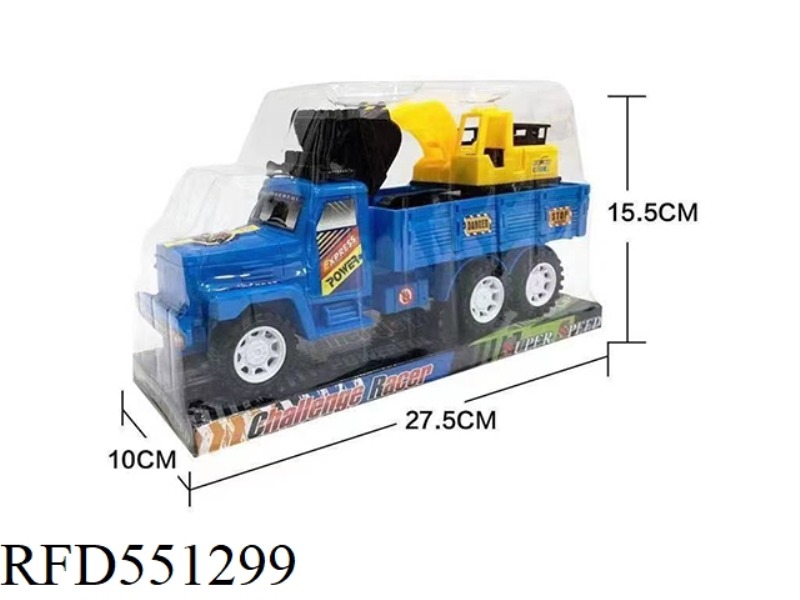 INERTIAL TRACTOR LOADED DOZER