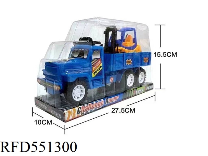 INERTIA TRUCK CARRYING FORKLIFT