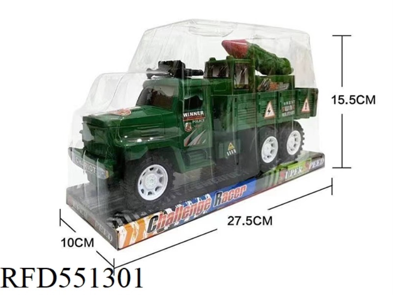 INERTIAL MILITARY VEHICLE CARRYING MISSILE VEHICLE