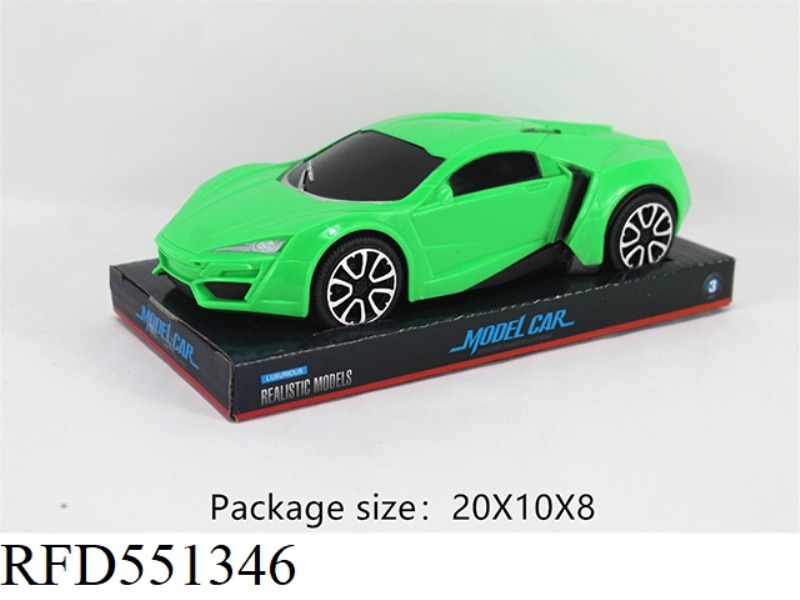 SOLID COLOR INERTIAL SIMULATION CAR