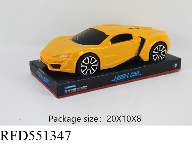 SOLID COLOR INERTIAL SIMULATION CAR