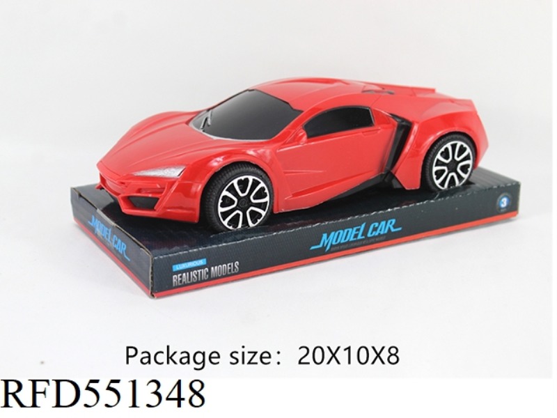 SOLID COLOR INERTIAL SIMULATION CAR