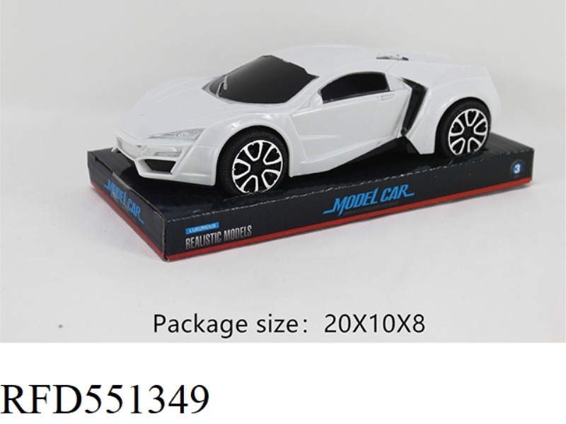 SOLID COLOR INERTIAL SIMULATION CAR