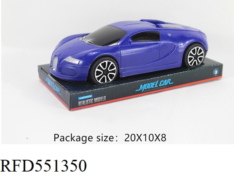 SOLID COLOR INERTIAL SIMULATION CAR