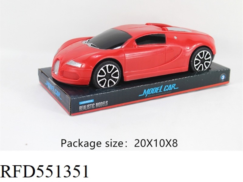 SOLID COLOR INERTIAL SIMULATION CAR