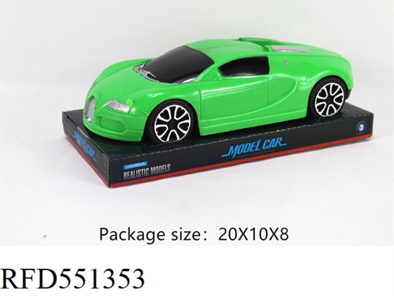 SOLID COLOR INERTIAL SIMULATION CAR