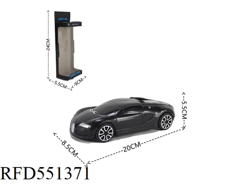 SOLID COLOR INERTIAL SIMULATION CAR