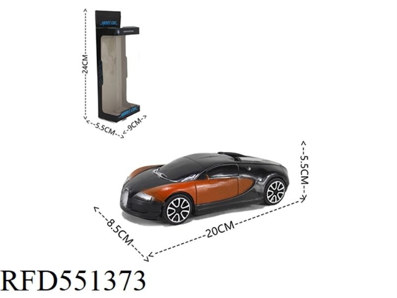 SOLID COLOR PAINT INERTIA SIMULATION CAR