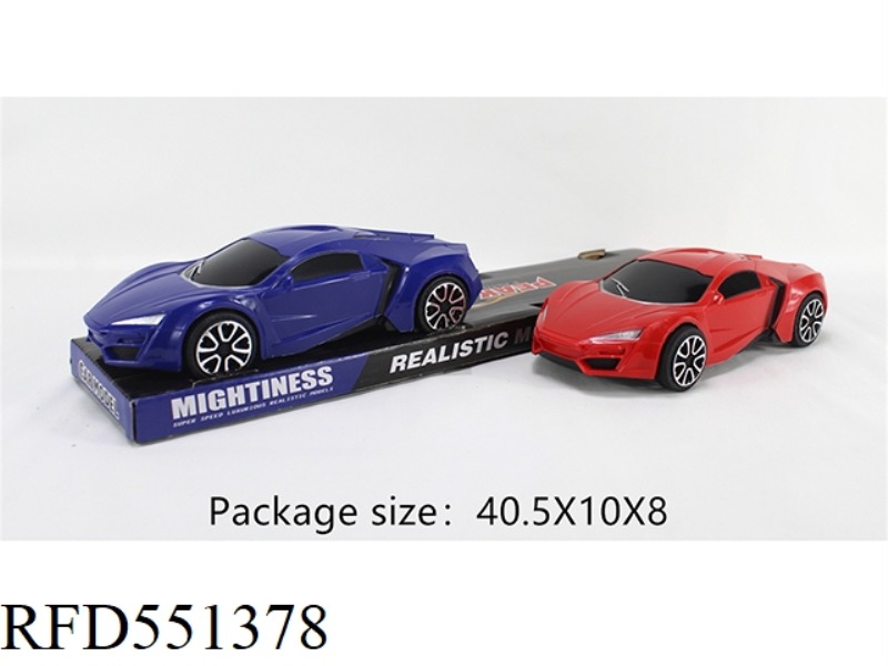 SOLID COLOR INERTIAL SIMULATION CAR
