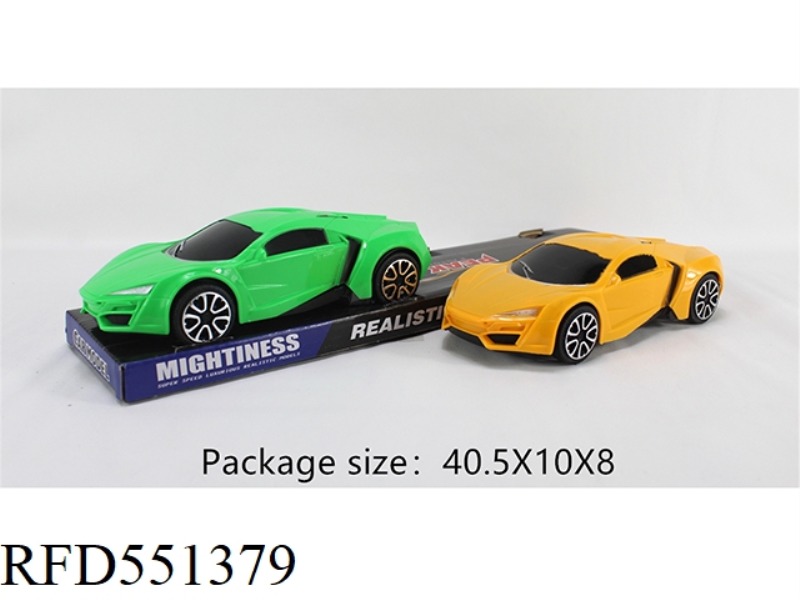SOLID COLOR INERTIAL SIMULATION CAR