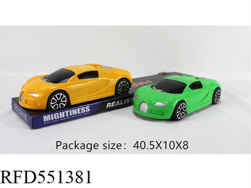 SOLID COLOR INERTIAL SIMULATION CAR