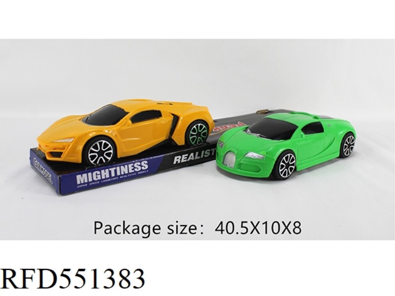 SOLID COLOR INERTIAL SIMULATION CAR