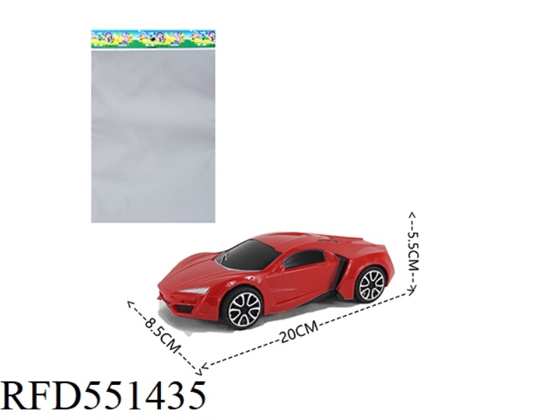 SOLID COLOR INERTIAL SIMULATION CAR