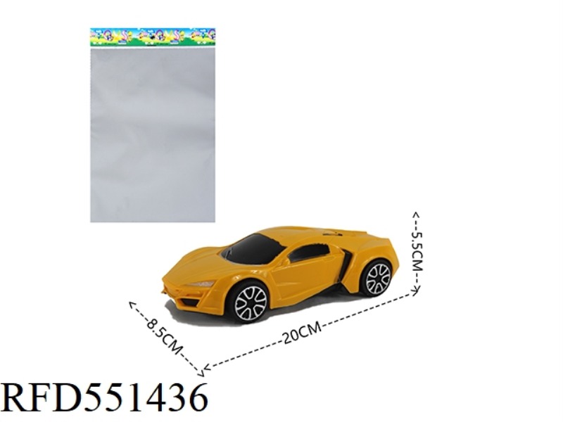 SOLID COLOR INERTIAL SIMULATION CAR