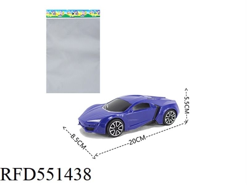 SOLID COLOR INERTIAL SIMULATION CAR