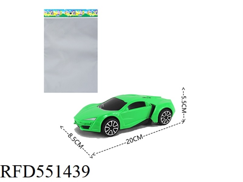 SOLID COLOR INERTIAL SIMULATION CAR