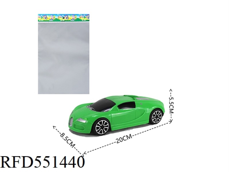 SOLID COLOR INERTIAL SIMULATION CAR