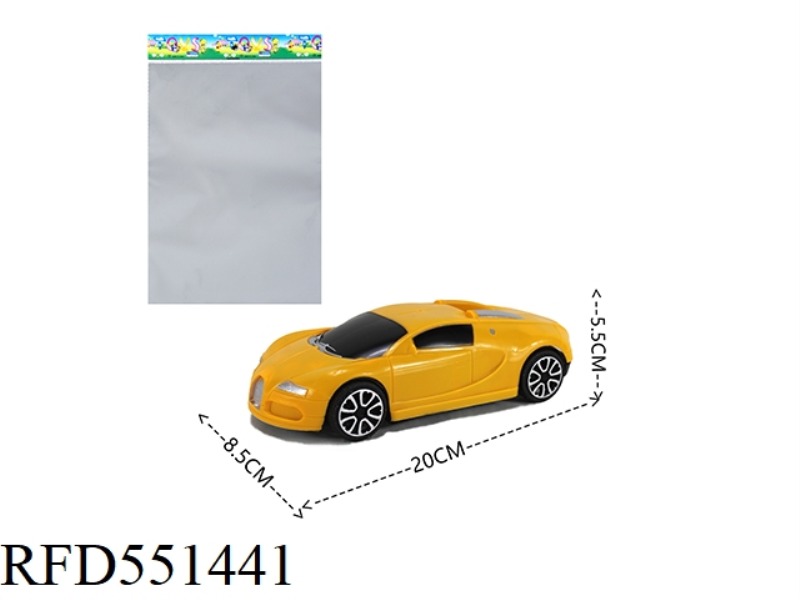 SOLID COLOR INERTIAL SIMULATION CAR